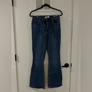 Ardene Dark Blue Flare Jeans